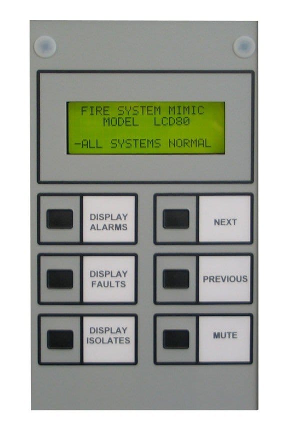 Notifier by Honeywell LCD80AU